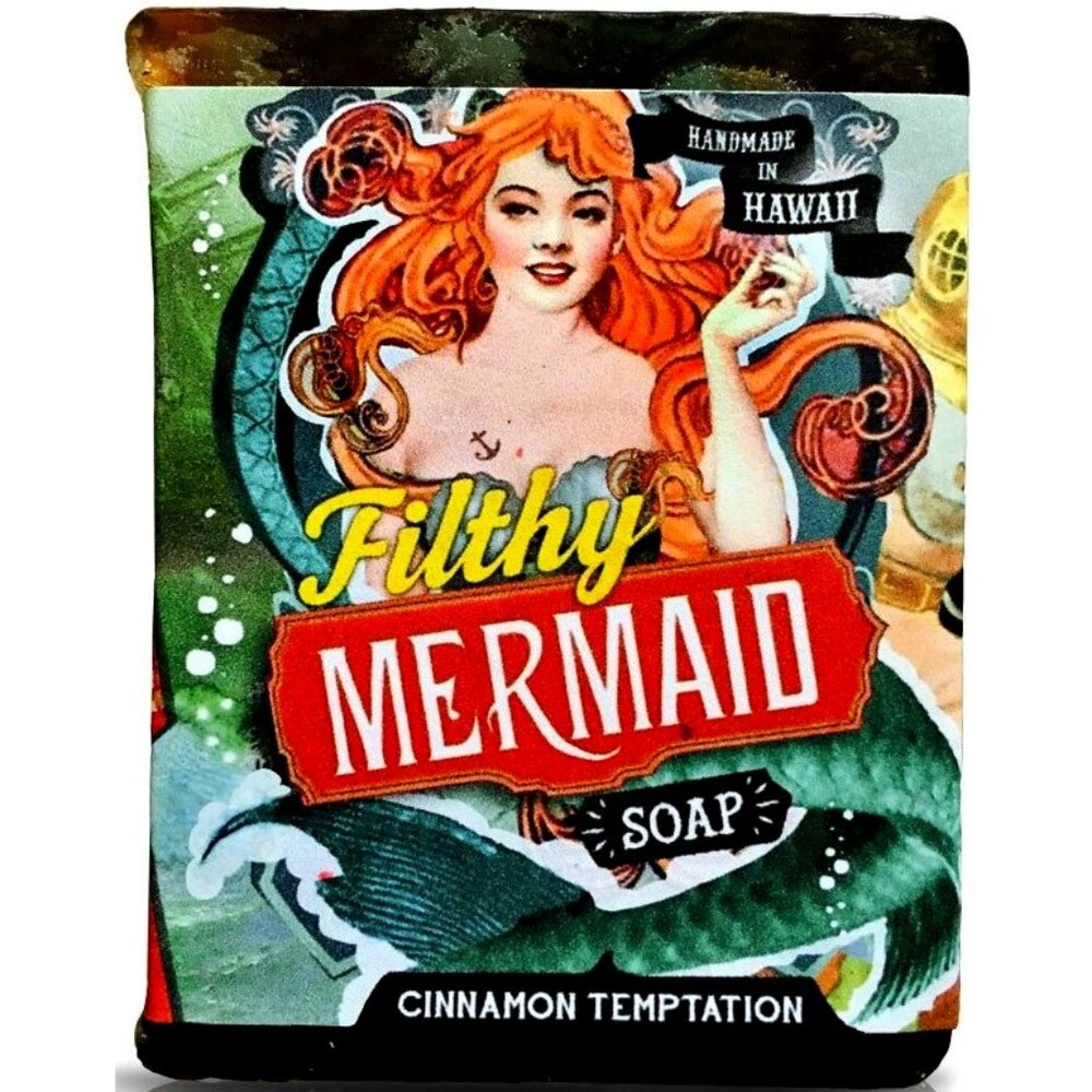 100% Natural Organic Soap. Mermaid. Handmade in Hawaii. 2oz.
